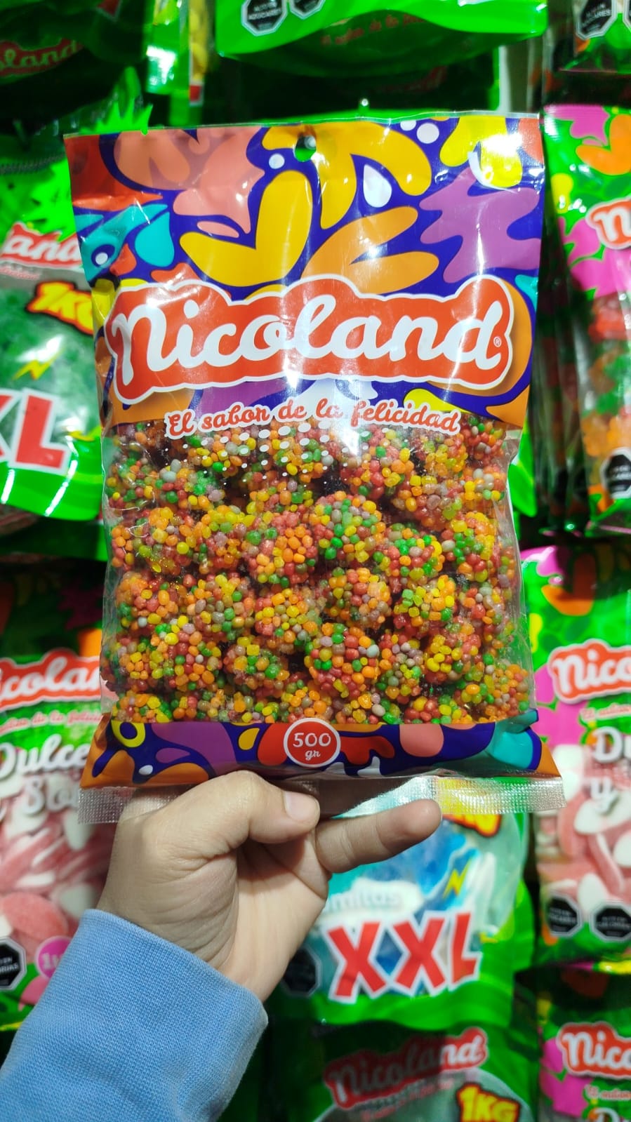 Bolsa medio kilo confite
