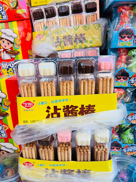 Displey 30 galletas con crema