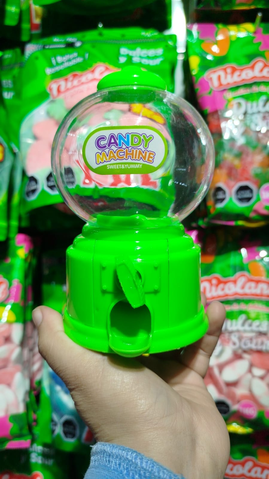 Dispensador de dulces 15cm