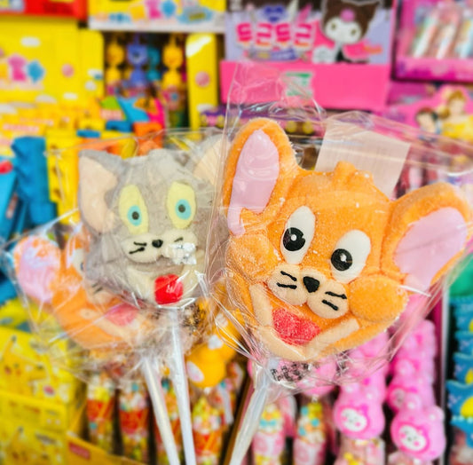 Displey paleta de mashmellow tom y jerry 24 uni