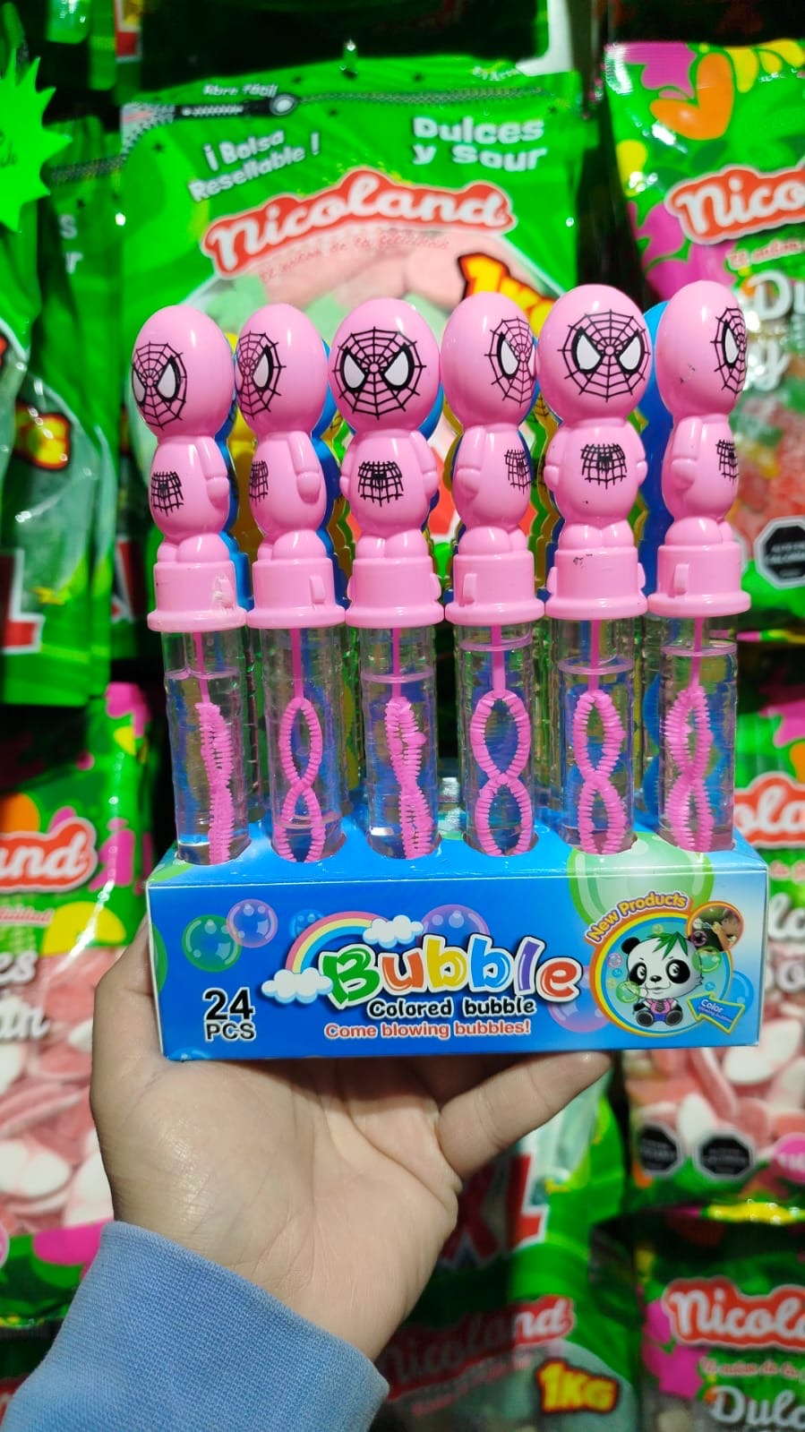 24 burbujas 4 colores