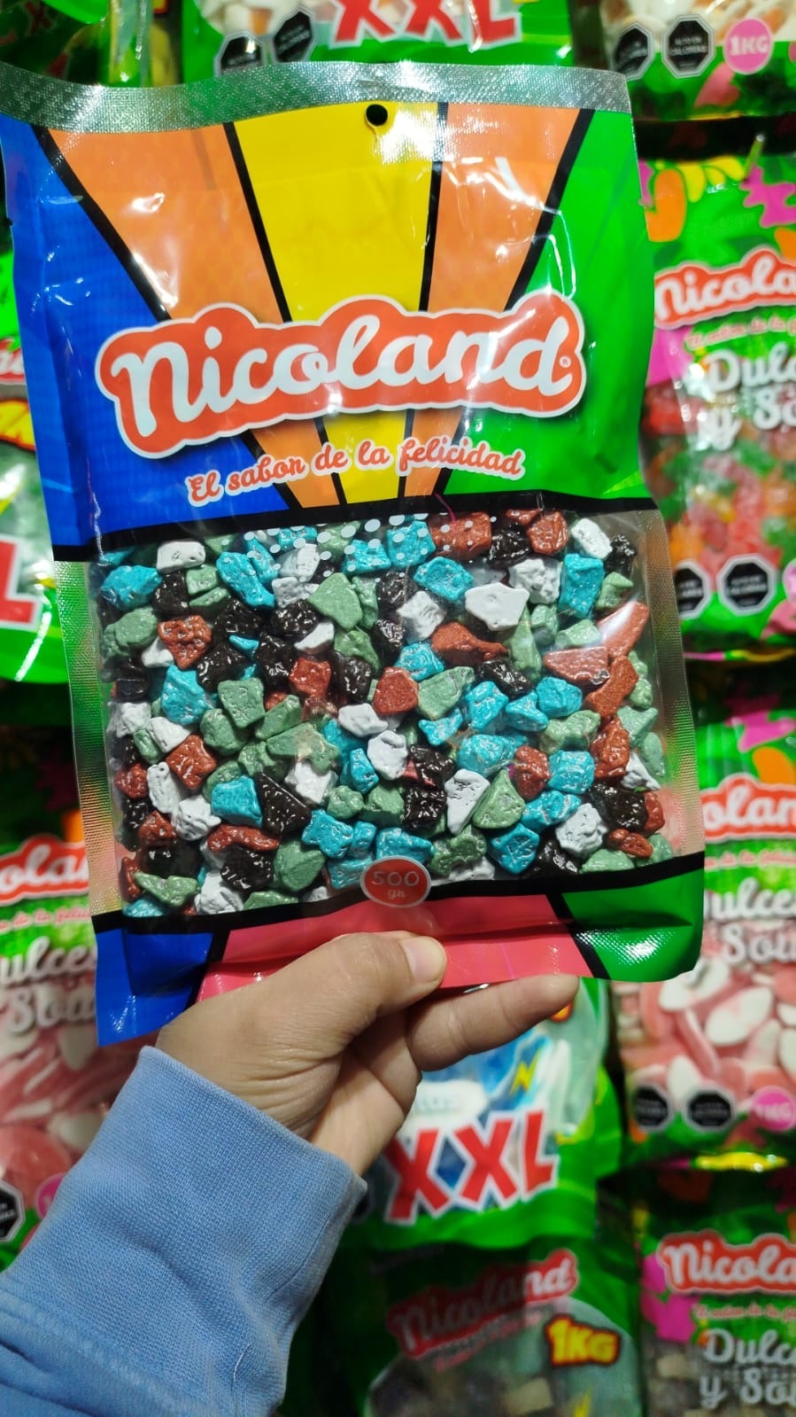 Bolsa medio kilo confite