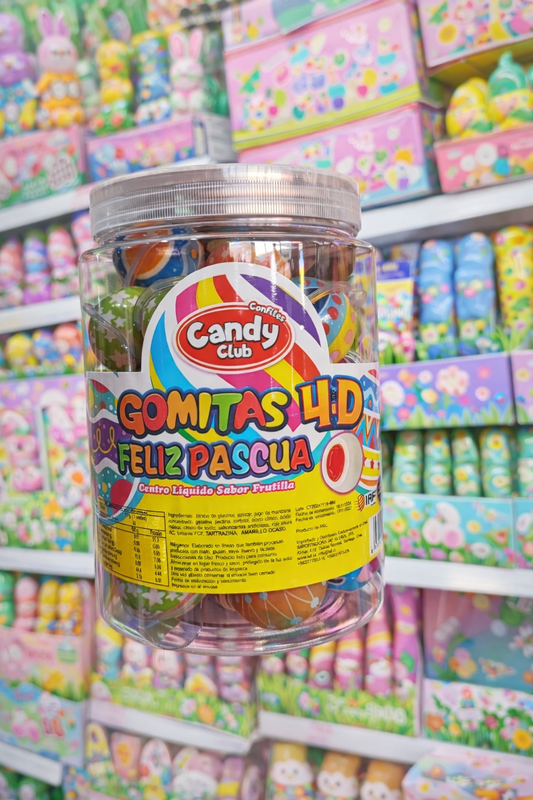 30 gomitas con centro líquido