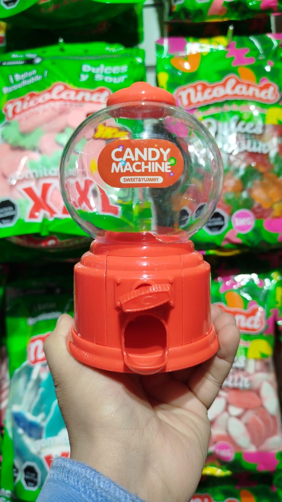Dispensador de dulces 15cm