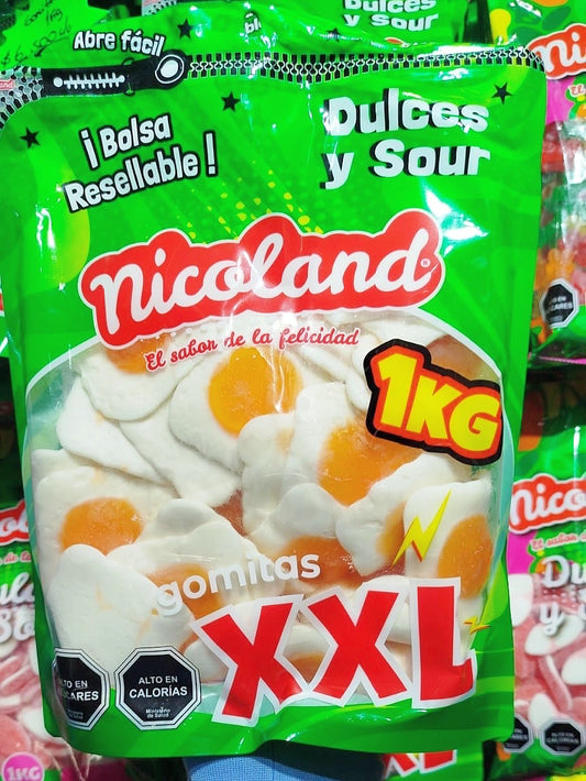 Bolsa kilo huevo frito