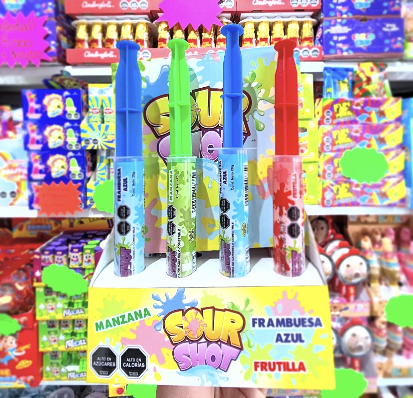 Caja de 24 sour shot