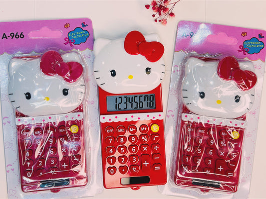 4 calculadoras hello kitty