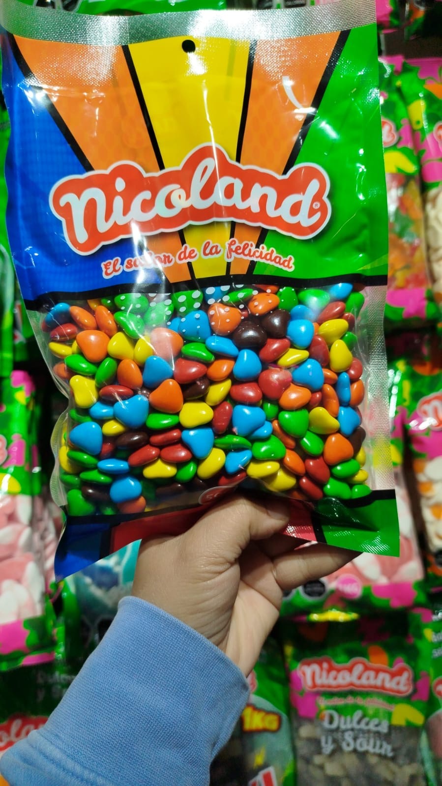 Bolsa medio kilo confite