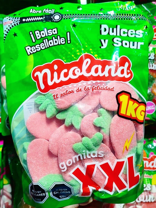 Bolsa kilo frutilla xxl