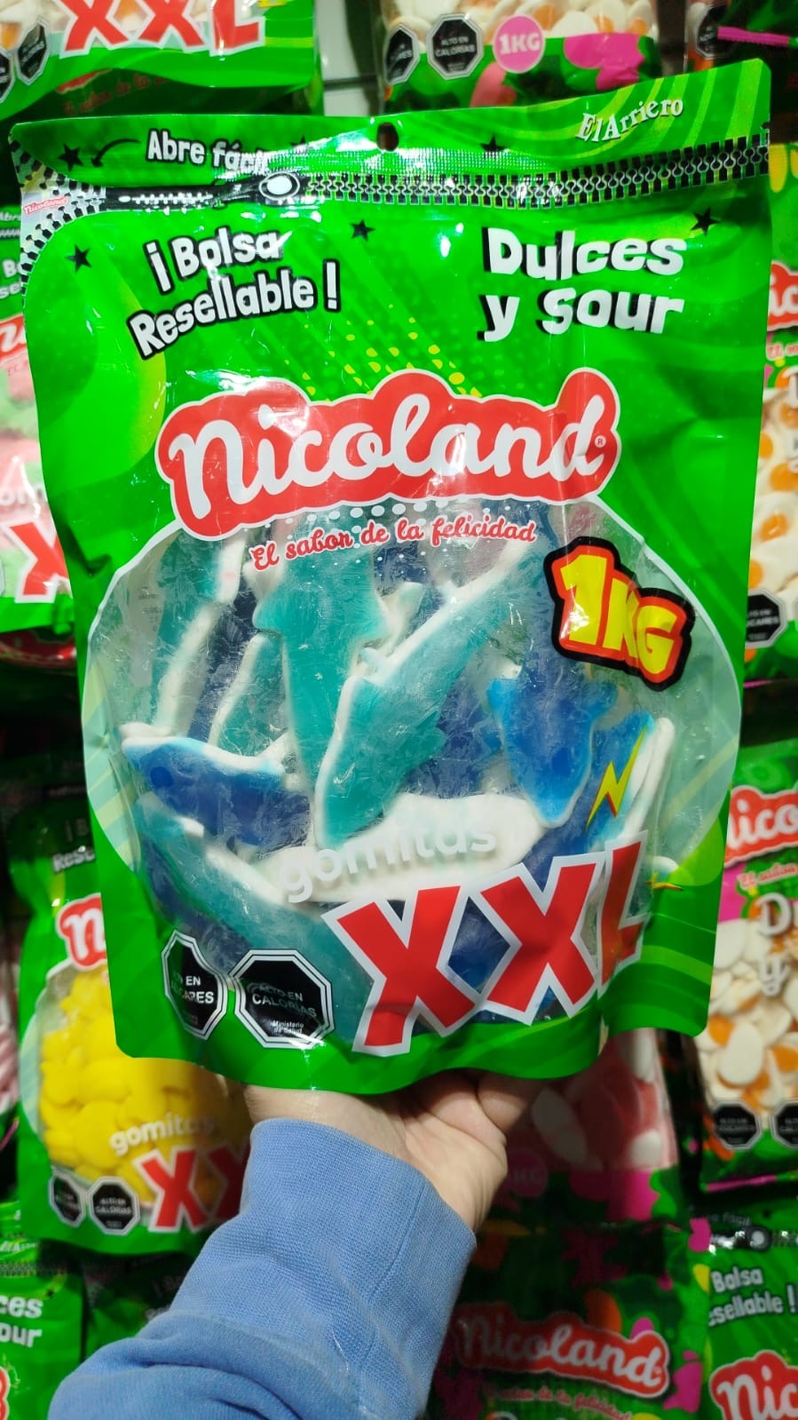 Bolsa kilo tiburón