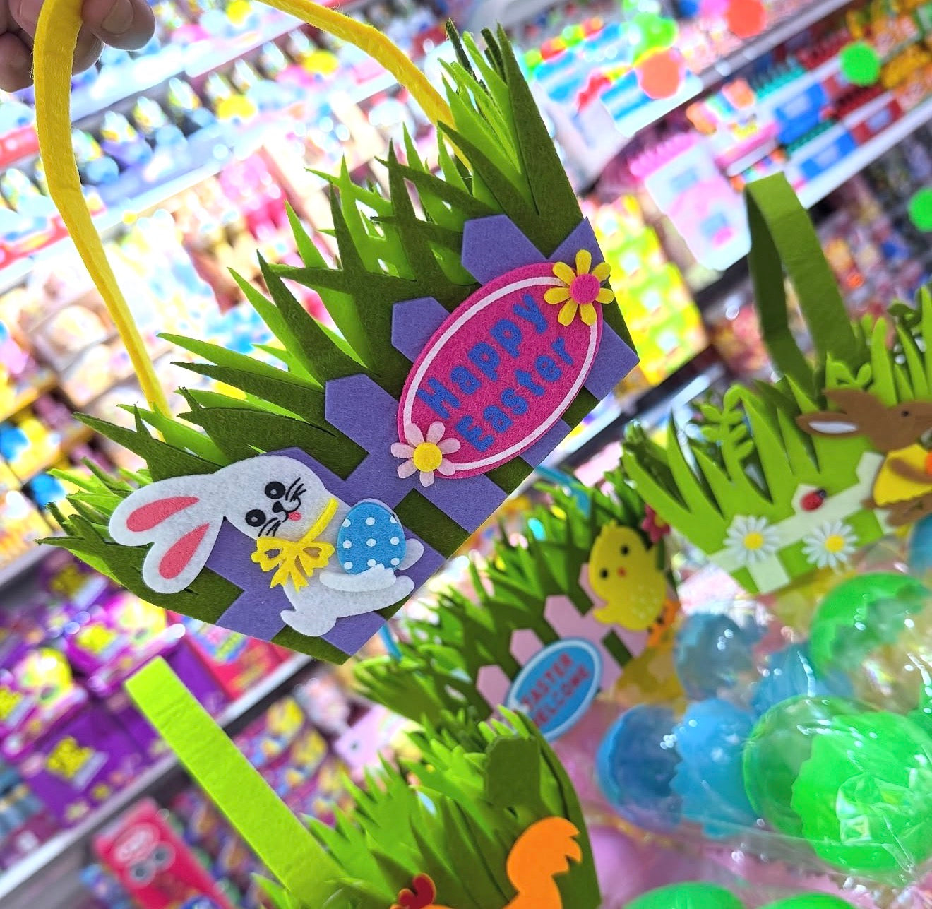 5 canastas de pastito pañolenci