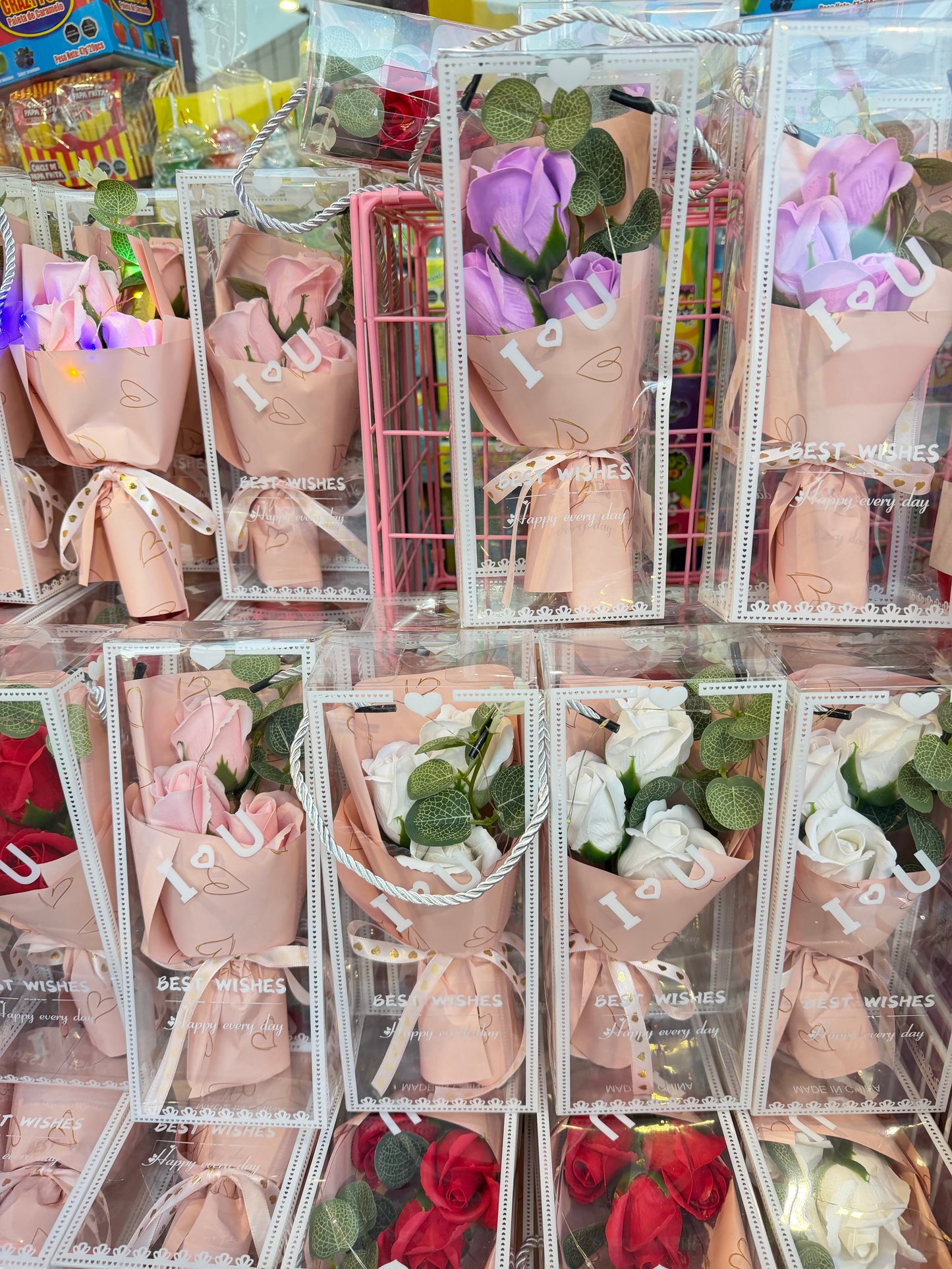 Hermoso ramo con luz