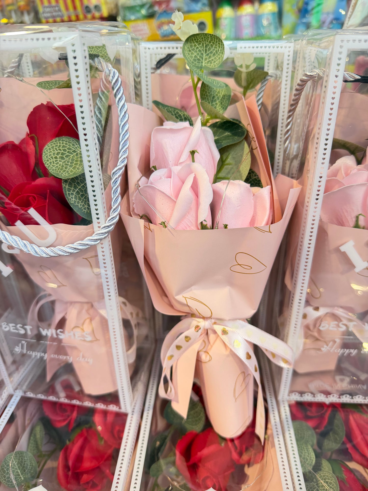 Hermoso ramo con luz