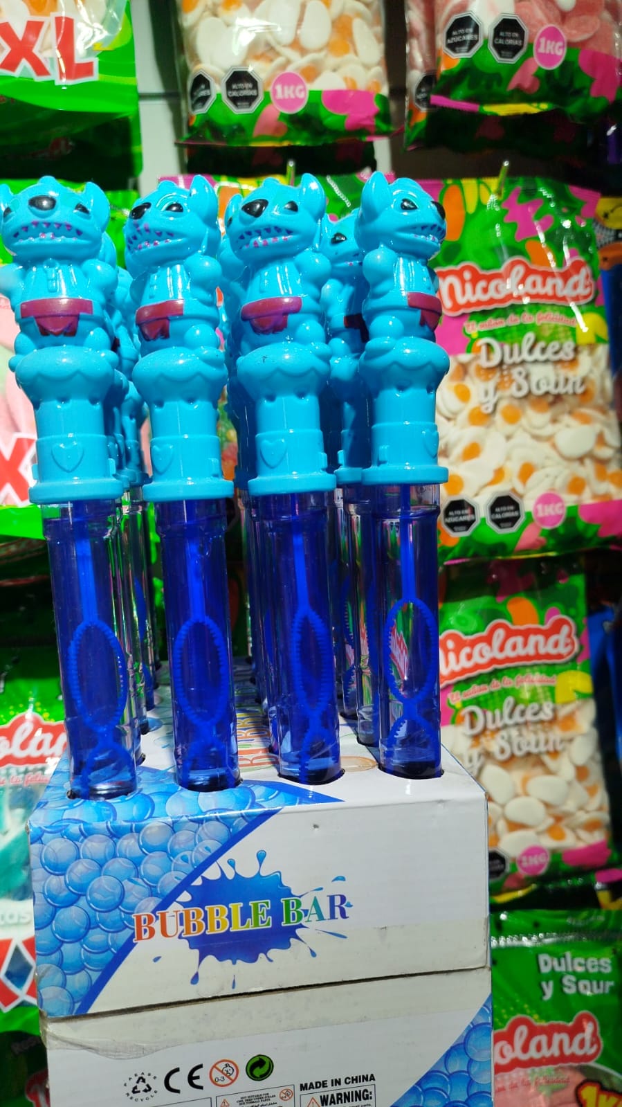 24 burbujas grandes