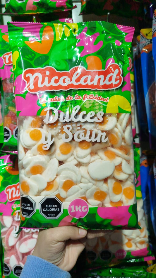 Bolsa kilo huevo frito