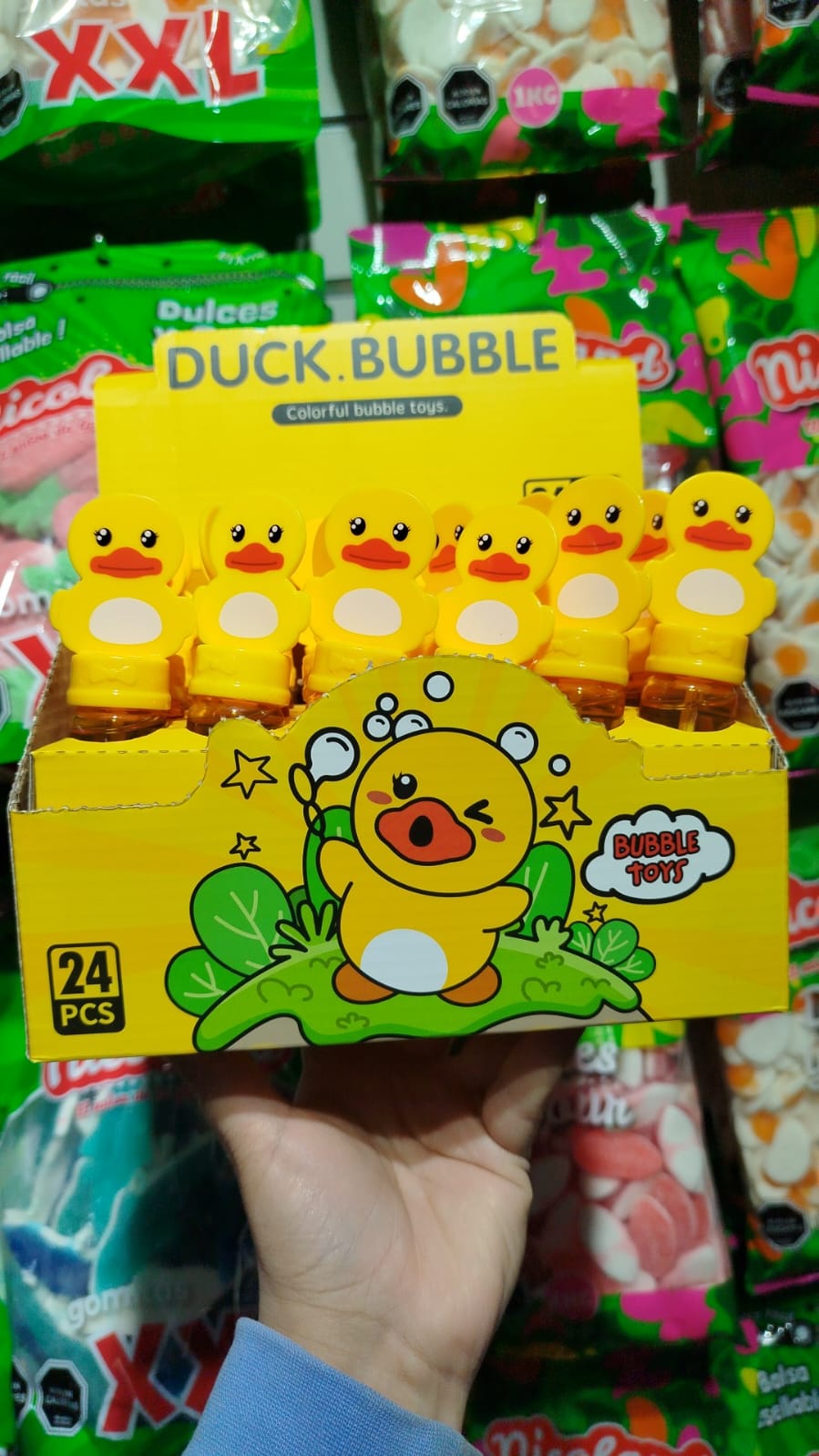 24 burbujas